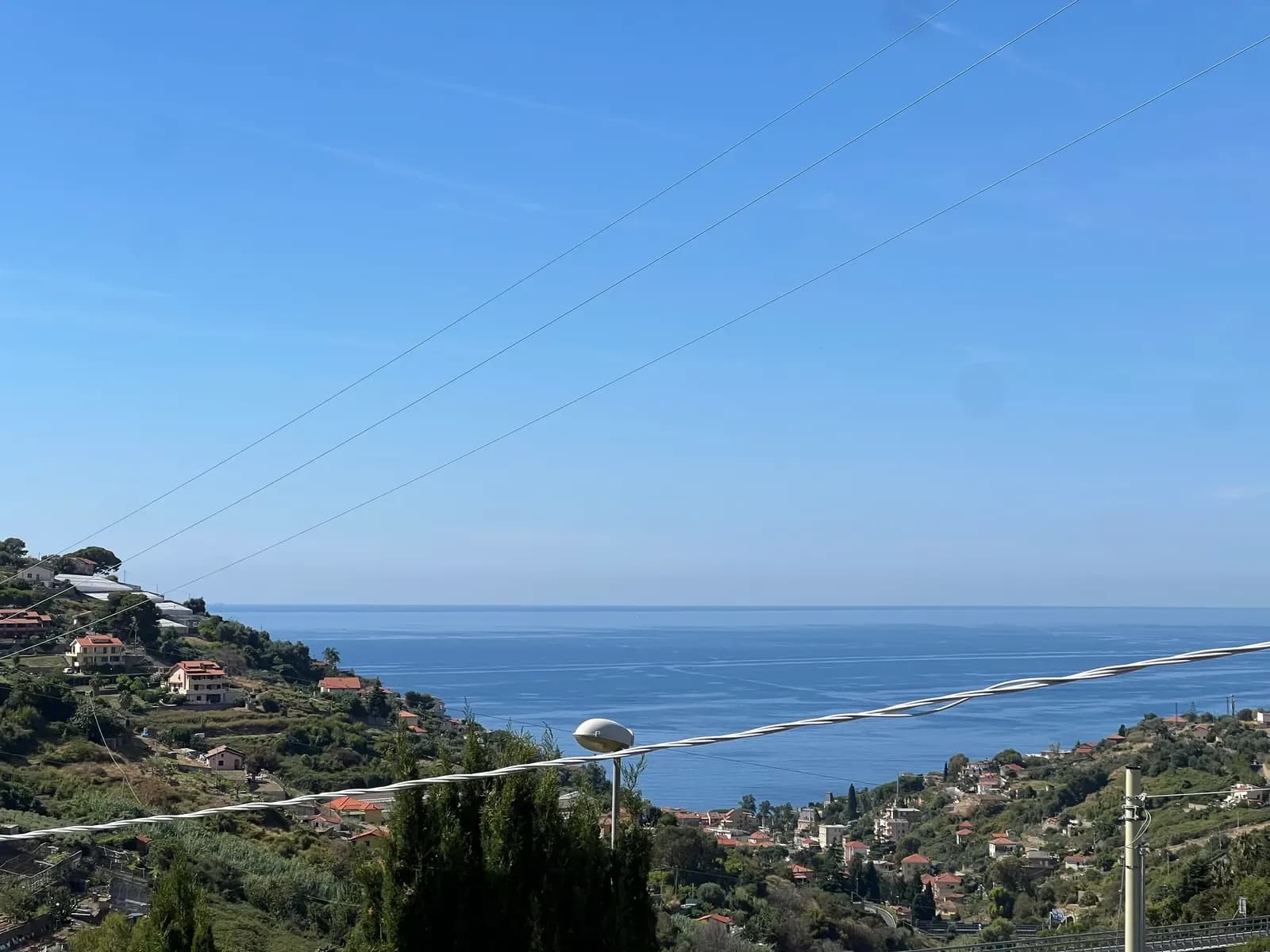 Vue depuis Casa Viola, Sanremo